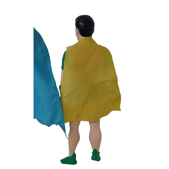 DC Comics 1988 Hamilton Gifts 15" Batman & 12" Robin Vinyl Figures - Picture 9 of 16